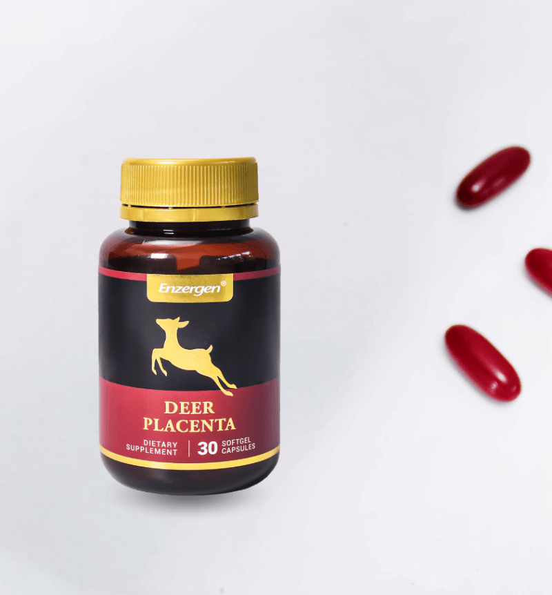 Deer Placenta 10000mg Power 30 for energy, vitality and skin health