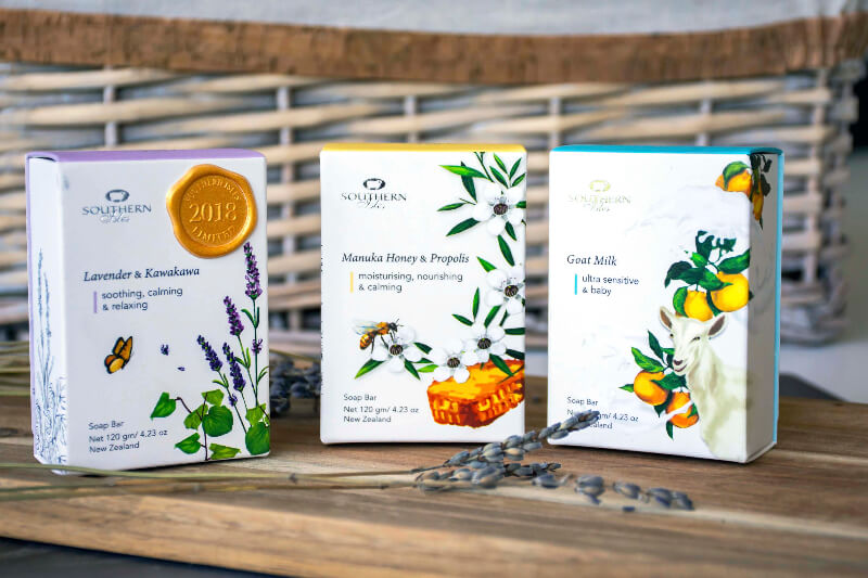 Lavender and Kawakawa Soap for gentle cleansing and skin