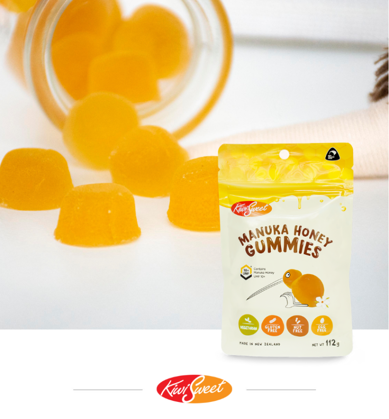 Manuka Honey Gummies for immune support and daily wellness