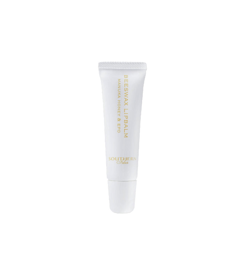 Manuka Honey and Beeswax Lip Balm for dry and cracked lips