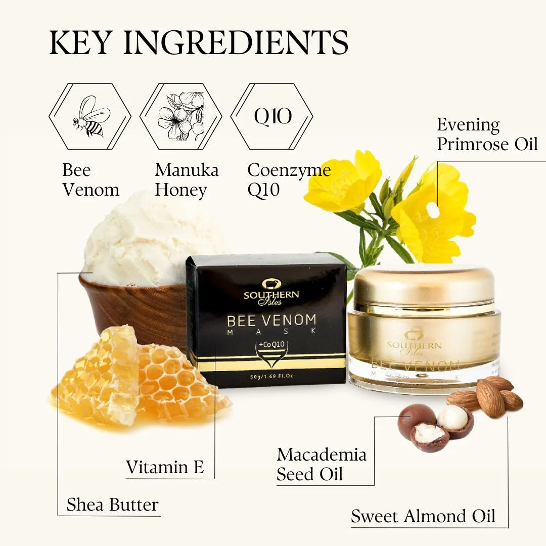 Luxury Beauty Duo-Bee Venom Mask + CO Q10 Kiwicorp New Zealand