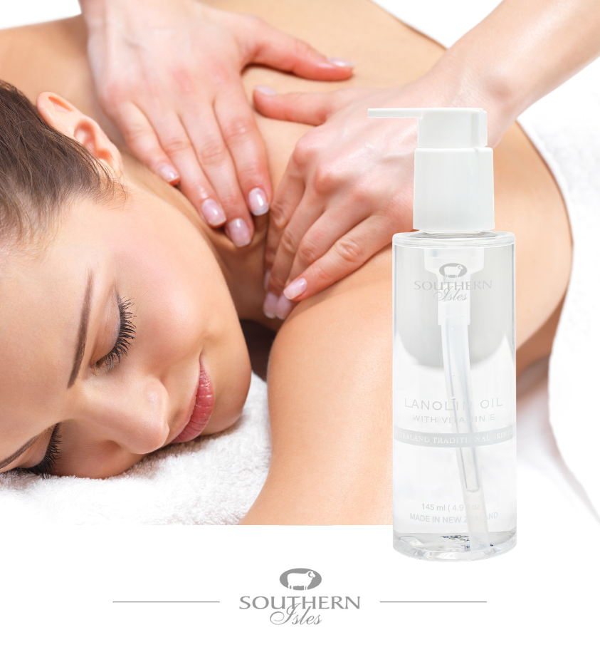 Lanolin Oil for intense skin hydration and moisture protection