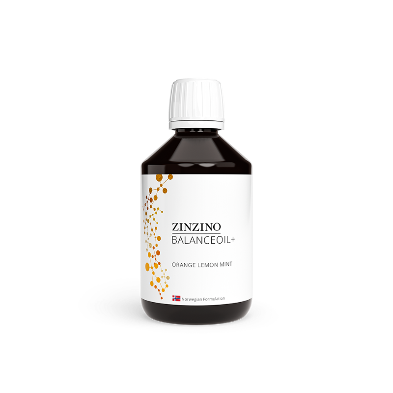Zinzino BalanceOil Plus 300ml omega balance for heart and brain health