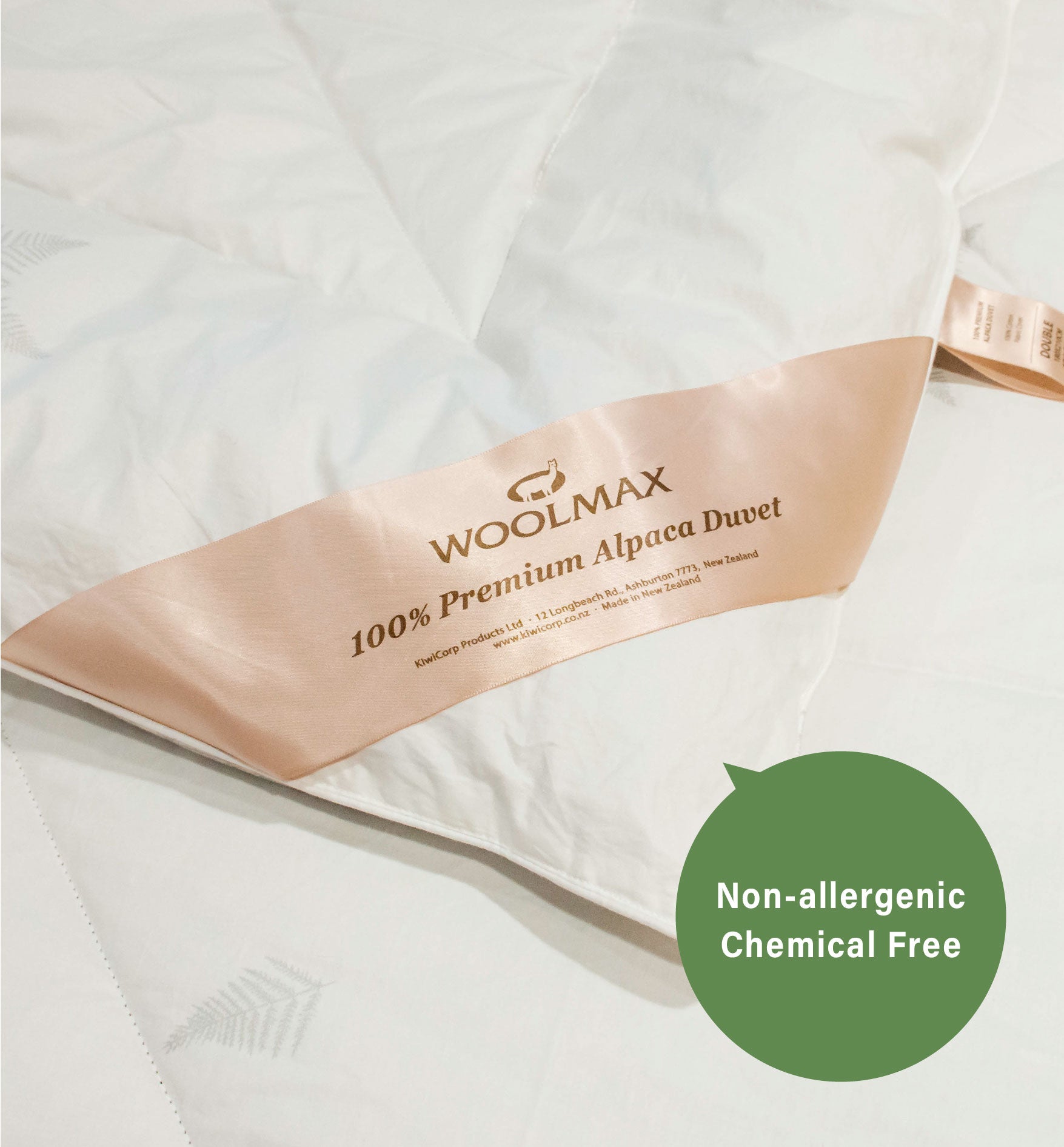 WoolMax 100 percent premium alpaca duvet for warmth and comfort